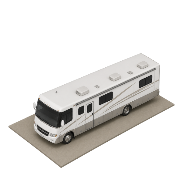 Large RV parking icon
